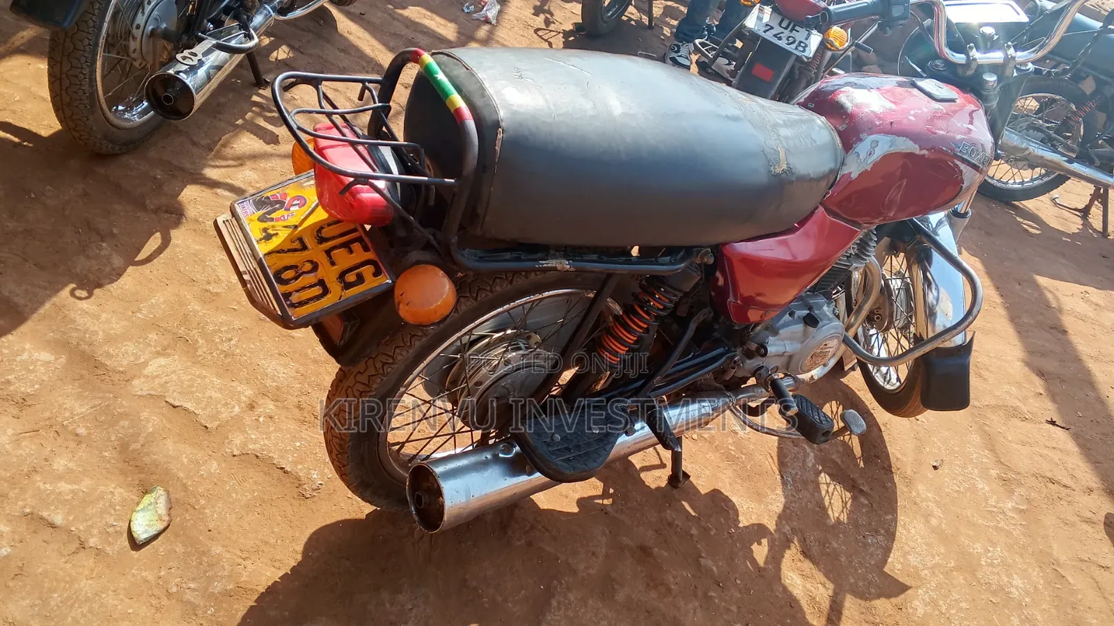 Bajaj Boxer 100 2018 Red