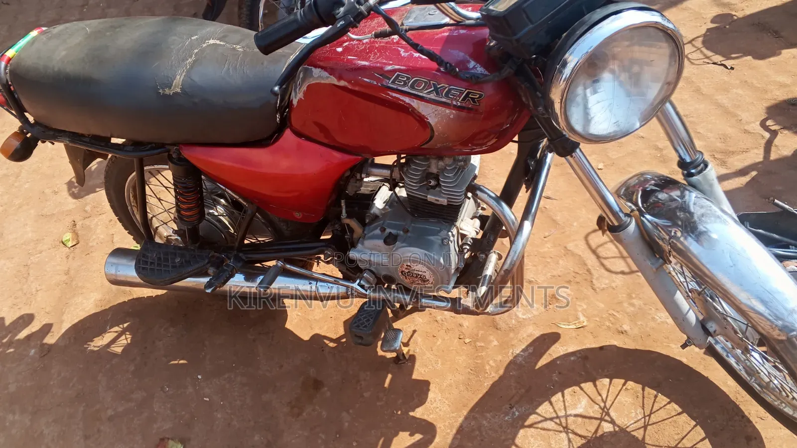 Bajaj Boxer 100 2018 Red