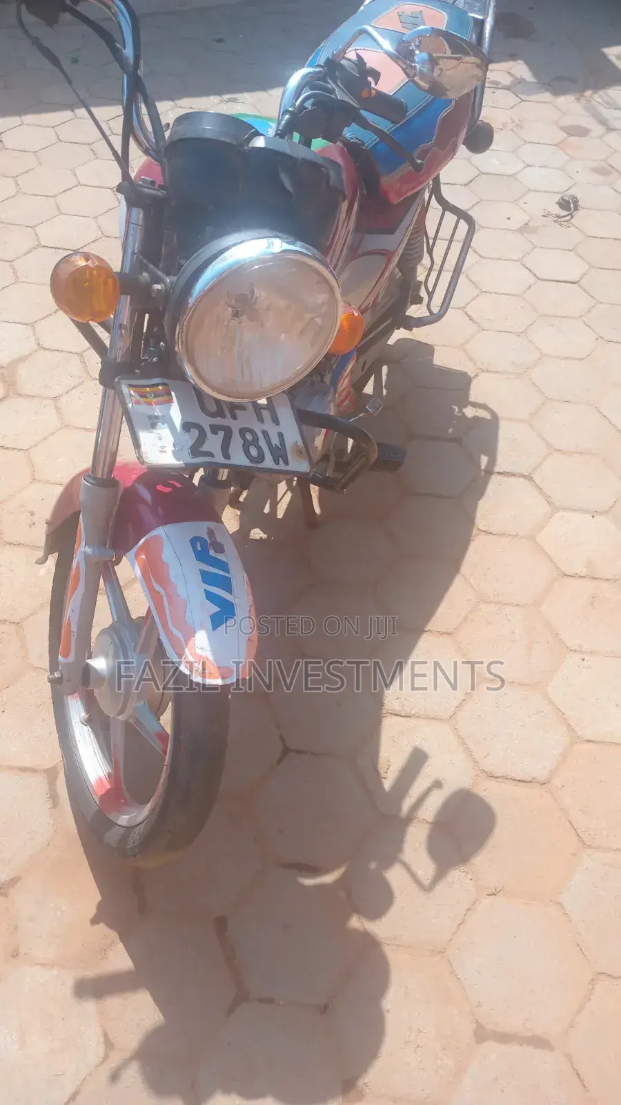 TVS HLX 125 1998 Red