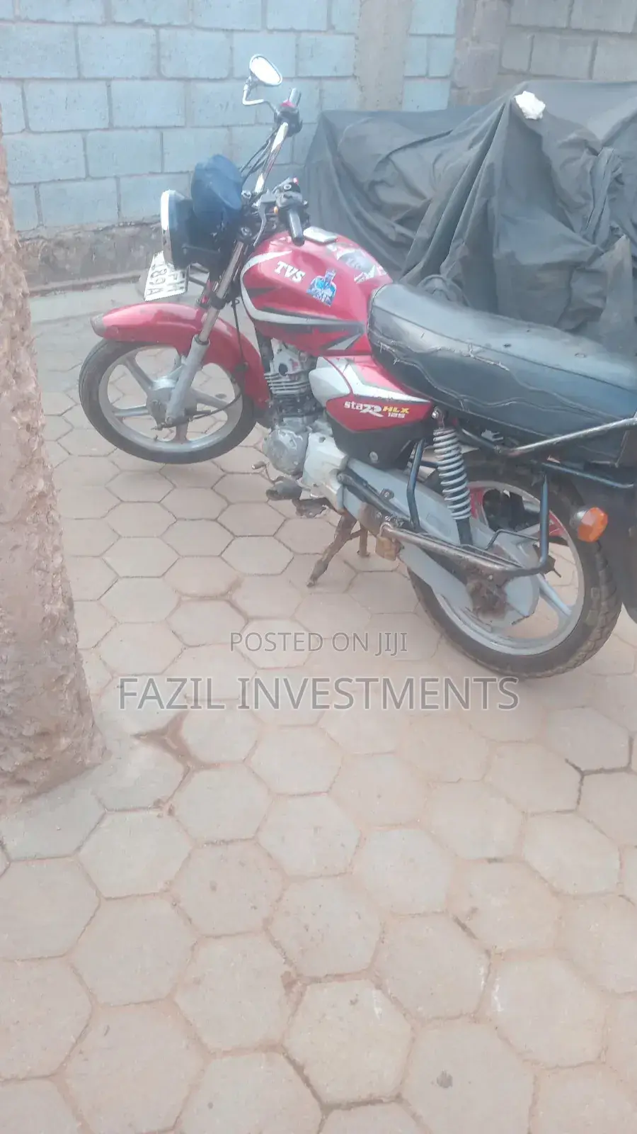 TVS HLX 125 1998 Red