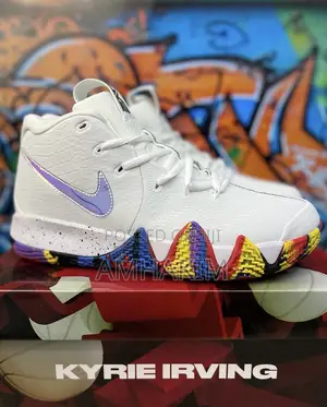 Genuine Nike Kyrie 4 X March Madness Basket Ball Sneakers in Stock