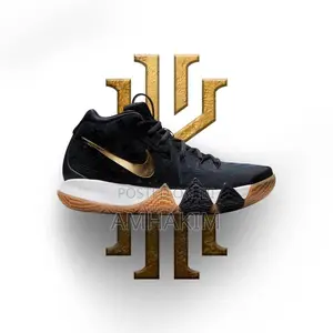 Genuine Nike Kyrie 4 'Pitch Blue' Basket Ball Sneakers in Stock