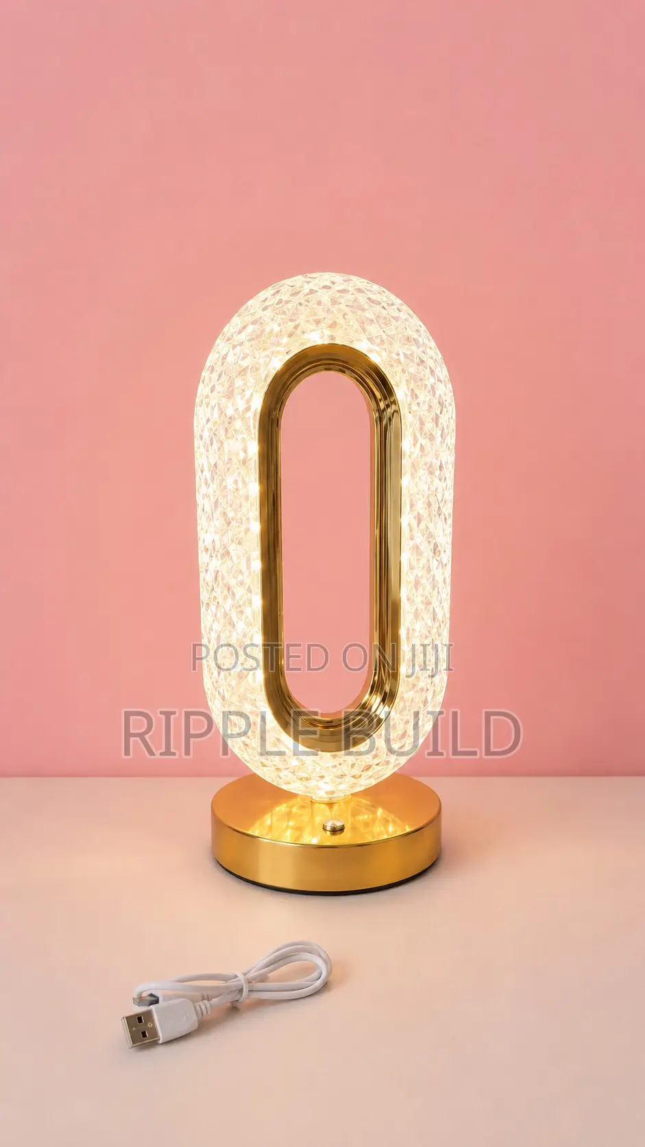 Recgargeable Crystal Bedside Lamp Aerbes Ab-Td34