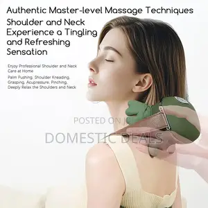 Neck and Shoulder Massager,Portable Shiatsu Back Massage
