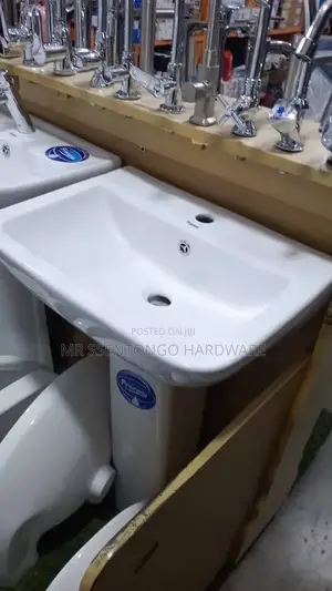 Hand Basin Complete Set With Accessories Square(Good Quality)