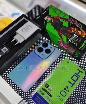 New Infinix Hot 40 Pro 256 GB Blue