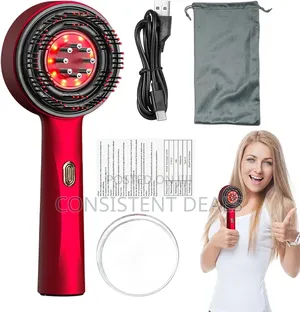 Electric Scalp Massager Comb and Red Light Hair Massager