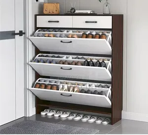 Shoe Cabinet Tipping Bucket Shoe Rack Storage Cabinet