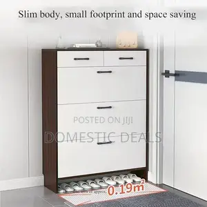 Shoe Cabinet Tipping Bucket Shoe Rack Storage Cabinet