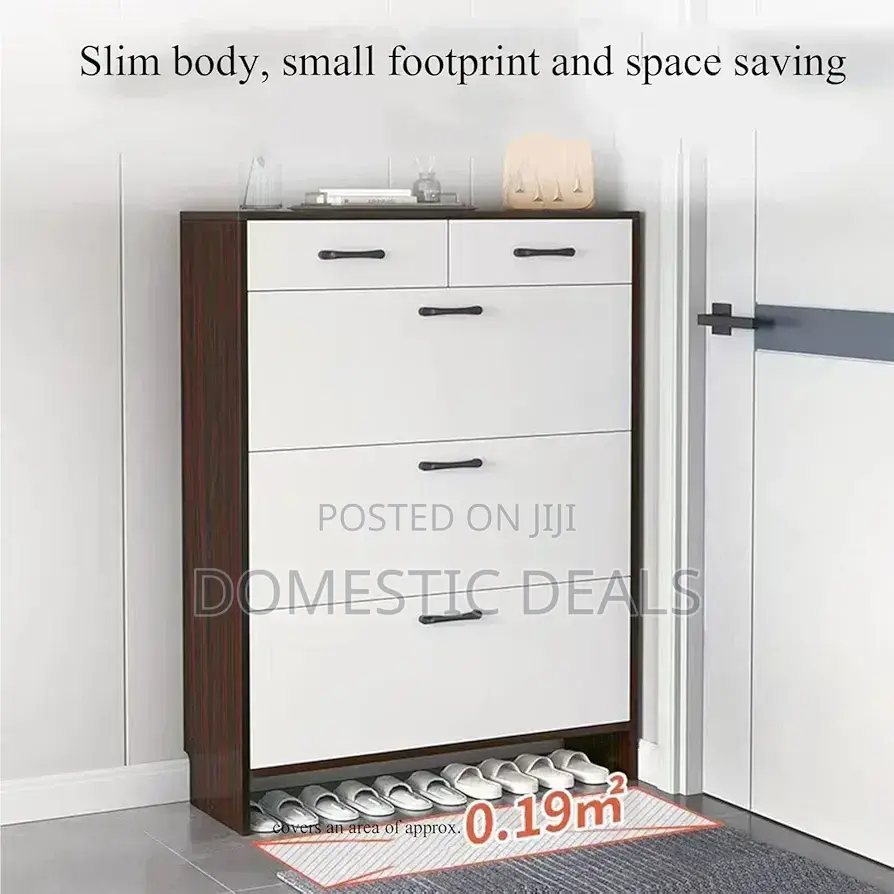 Shoe Cabinet Tipping Bucket Shoe Rack Storage Cabinet