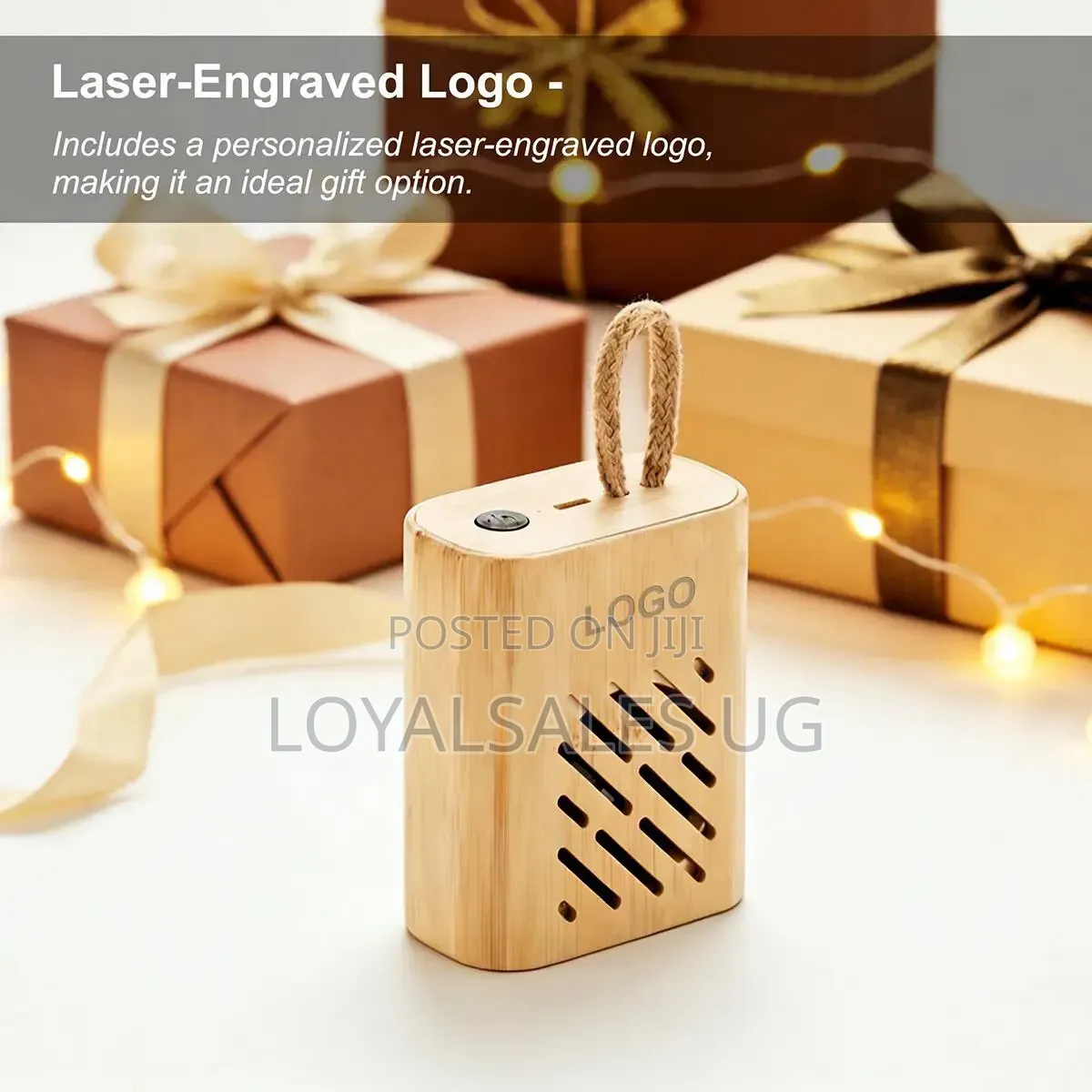 Mini Bamboo Wireless Speaker