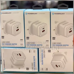 Powerology Lunex Series Fast Charging Adapter With a 35w