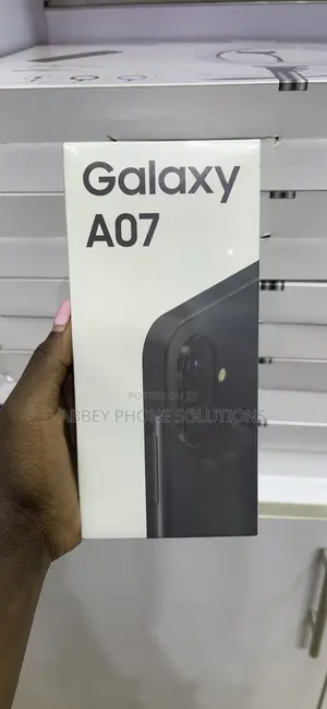 New Samsung Galaxy A07 128 GB Black