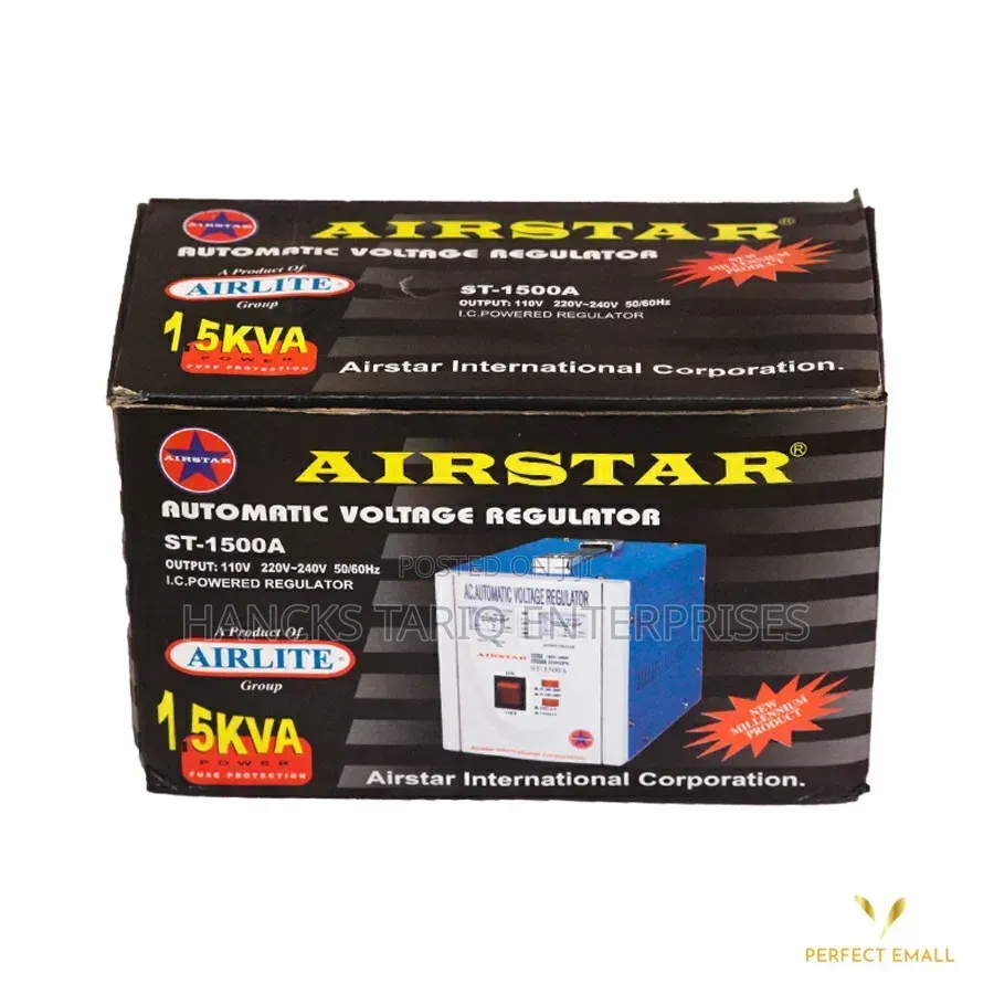 Airstar 1.5kva Automatic Voltage Regulator (St-1500a)