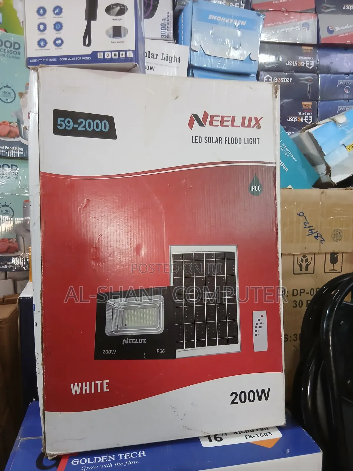 Neelux 200w Solar Light With Remote