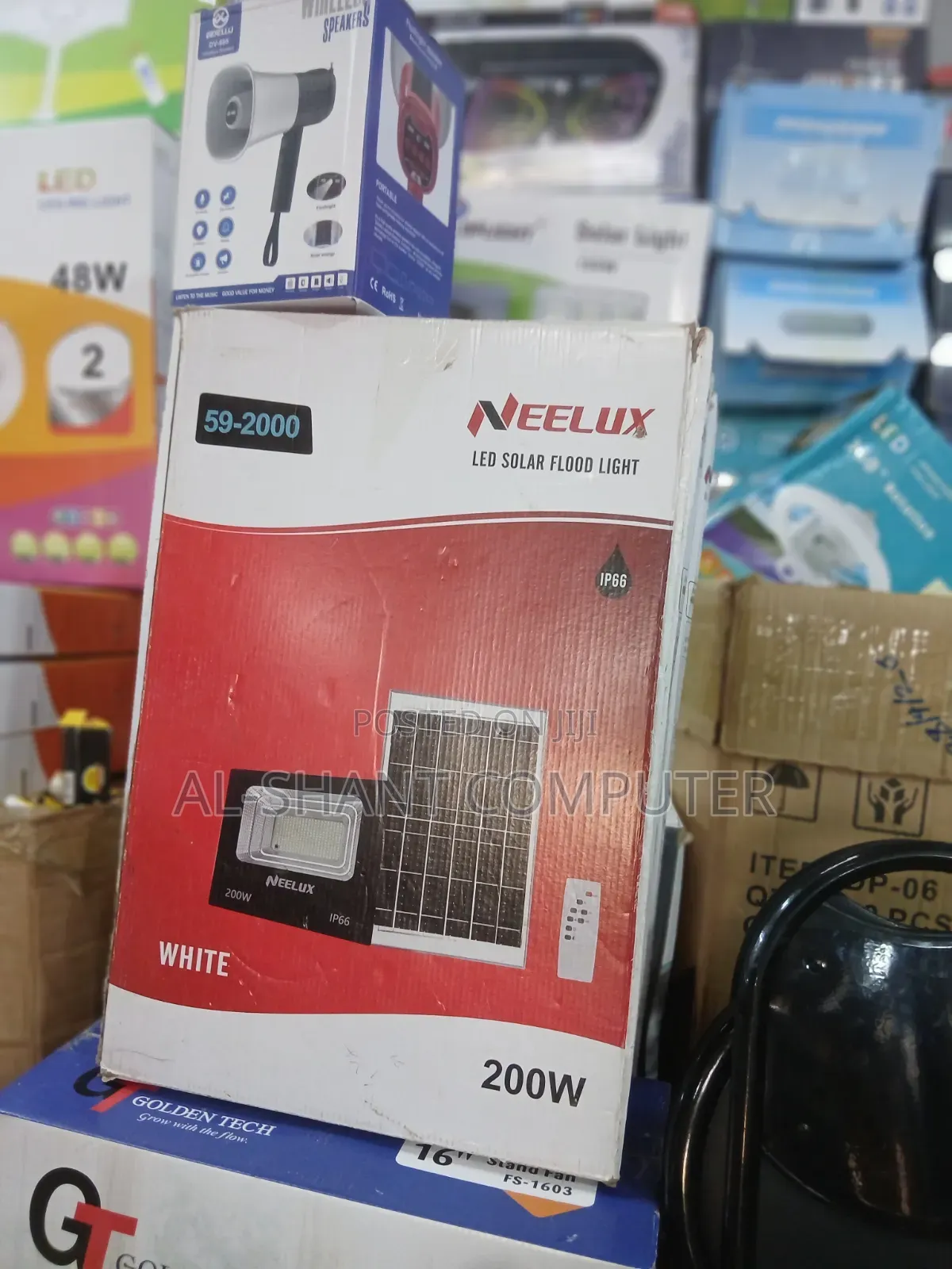 Neelux 200w Solar Light With Remote