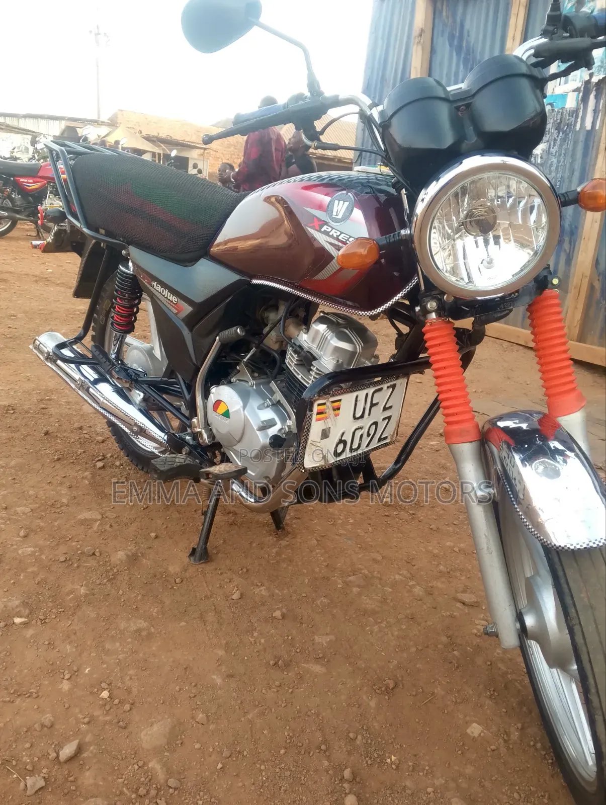 Haojue EX125 2023 Red