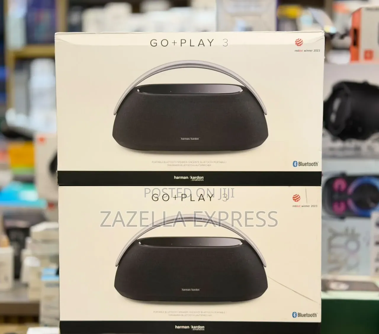 Harman Kardon Go + Plus Play 3 - Portable Bluetooth Speaker