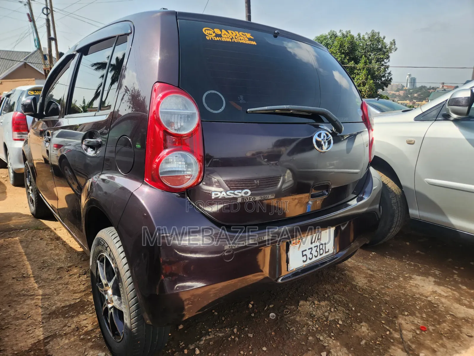 Toyota Passo 2012 Brown