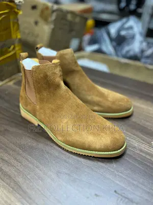 Original Suede Chelsea Boots – Tan/Brown Men’S Classic Leather Boots