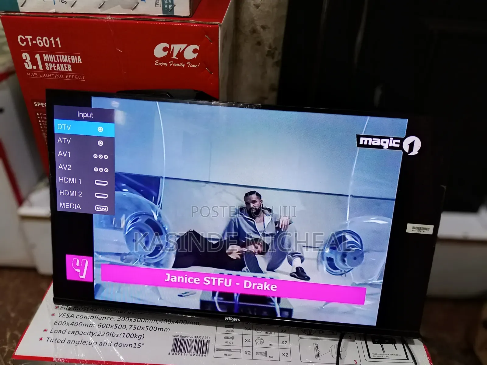 32inches Hikers Digital Tv
