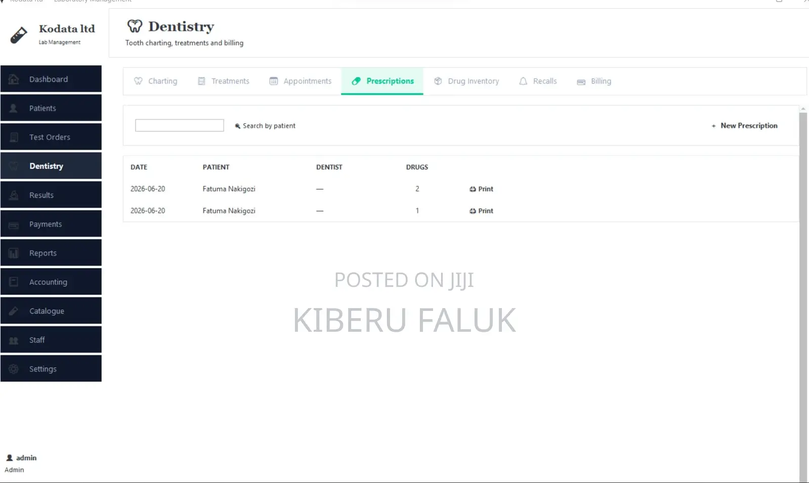 Dental Management System (Desktop + Web)