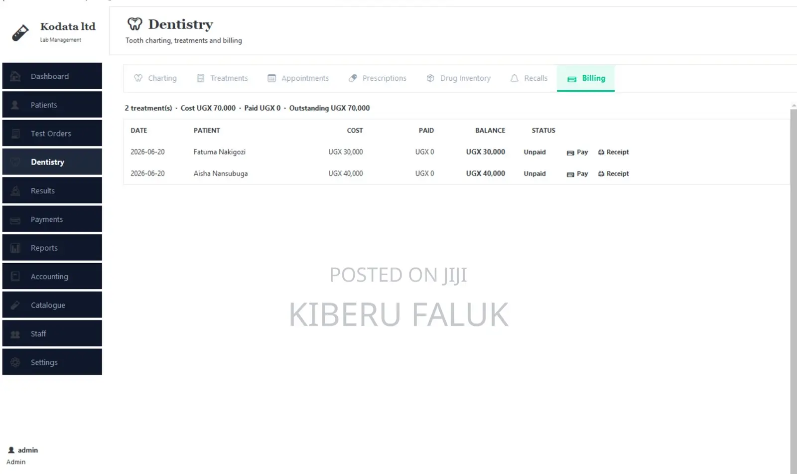 Dental Management System (Desktop + Web)