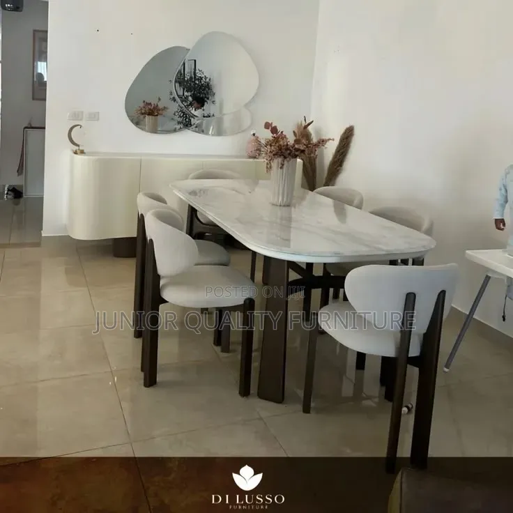 Simple 6 Seater Dining Table
