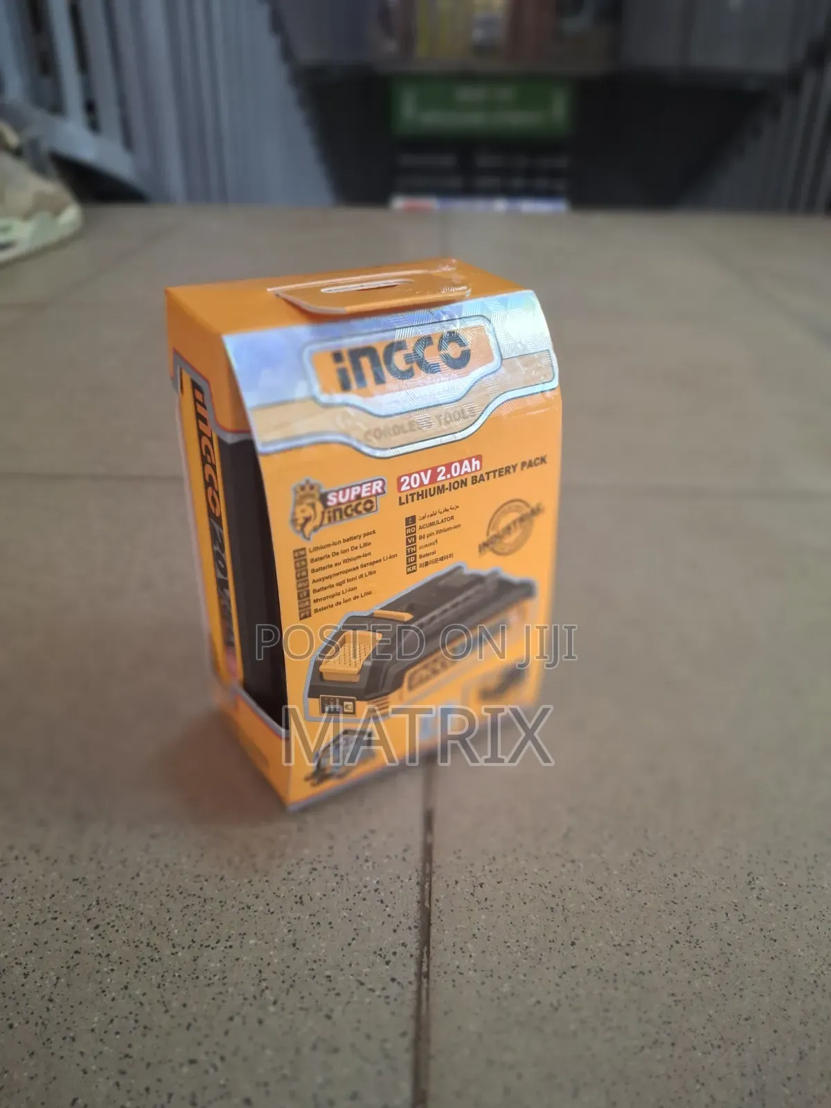 Ingco Lithium-Ion Blower 20v With Battery and Charger