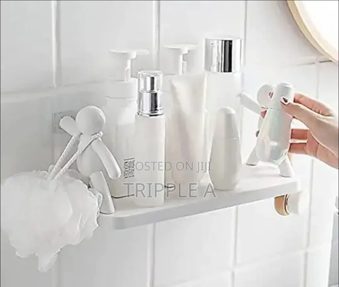 Man Stand Kitchen And Bathroom Shelf