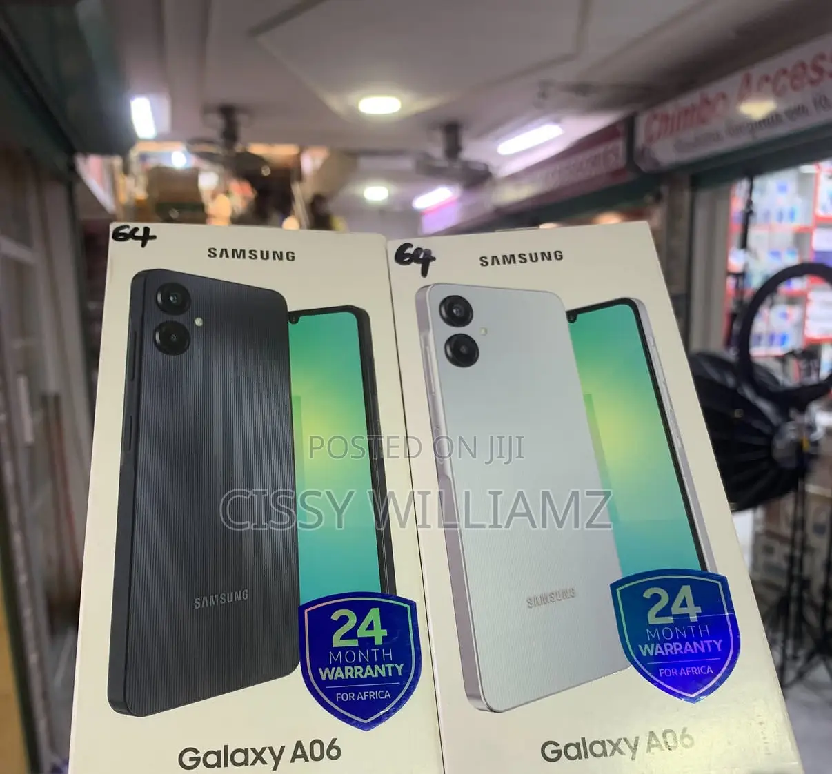 New Samsung Galaxy A06 64 GB Blue