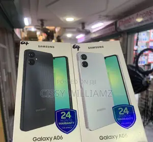 New Samsung Galaxy A06 64 GB Blue