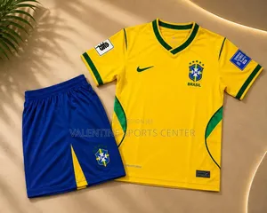 For Kids Brasil Jersey Original Material