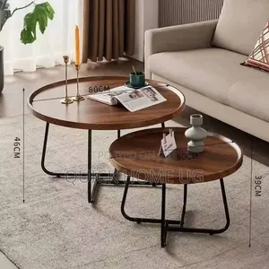 2in1 Nesting Center Table,Wooden Coffee Table