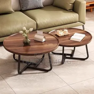 2in1 Nesting Center Table,Wooden Coffee Table