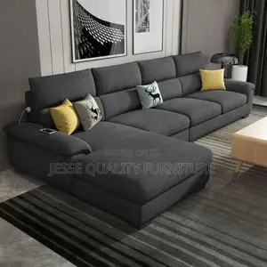Modern L Shaped Pinched Sofa