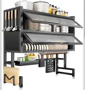 100cm 2 Tier Over the Sink Dish Drying Rack