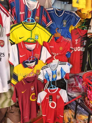 Jerseys for Kids All Different Colors and Sizes