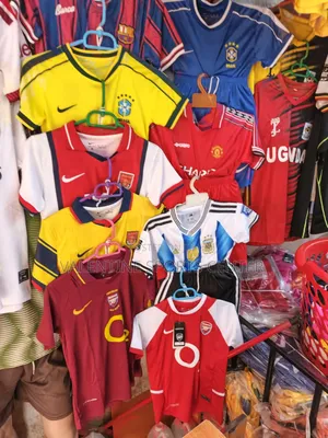 Jerseys for Kids All Different Colors and Sizes