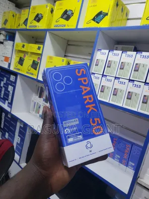 New Tecno Spark 50 128 GB Black