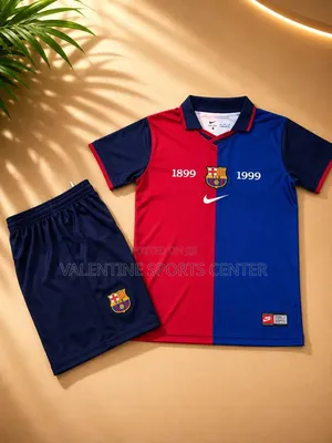 Sana FCB Nike Club Jerseys for Kids Original Material
