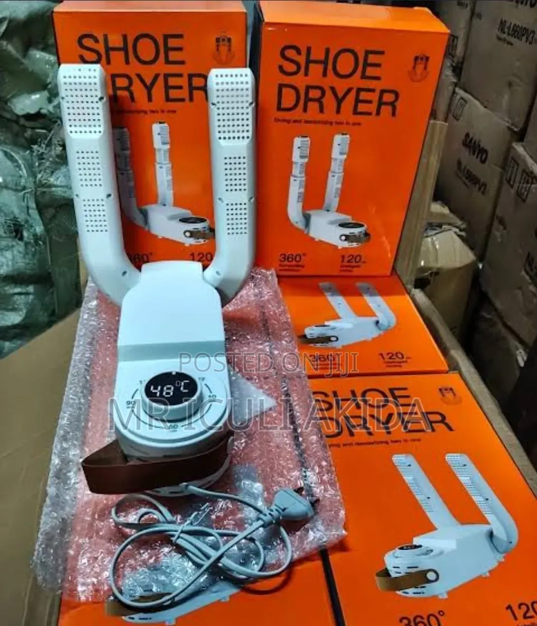 Portable Foldable Electric Shoe Dryer for Quick Drying and Deodorizing