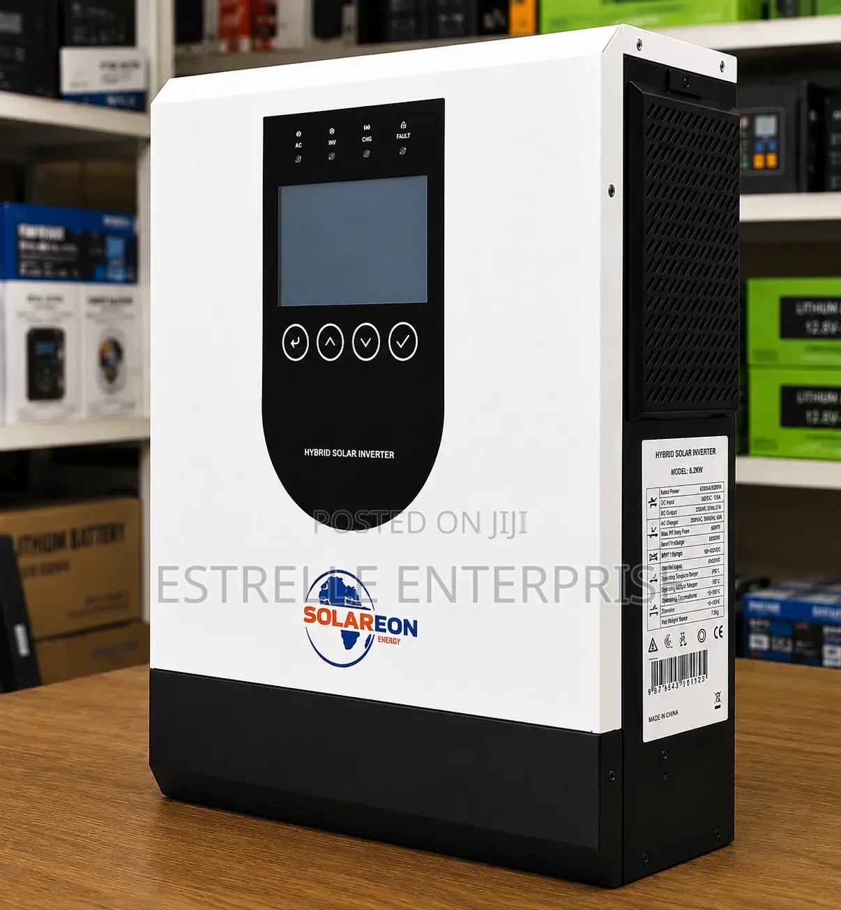 6.5kw Hybrid Solar Inverter Pure Sine Wave