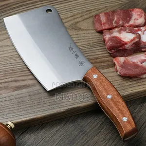 Knife Chopper Master Chef Butcher Meat Bone Vegetable Kitchen Steel