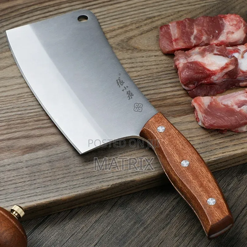 Knife Chopper Master Chef Butcher Meat Bone Vegetable Kitchen Steel