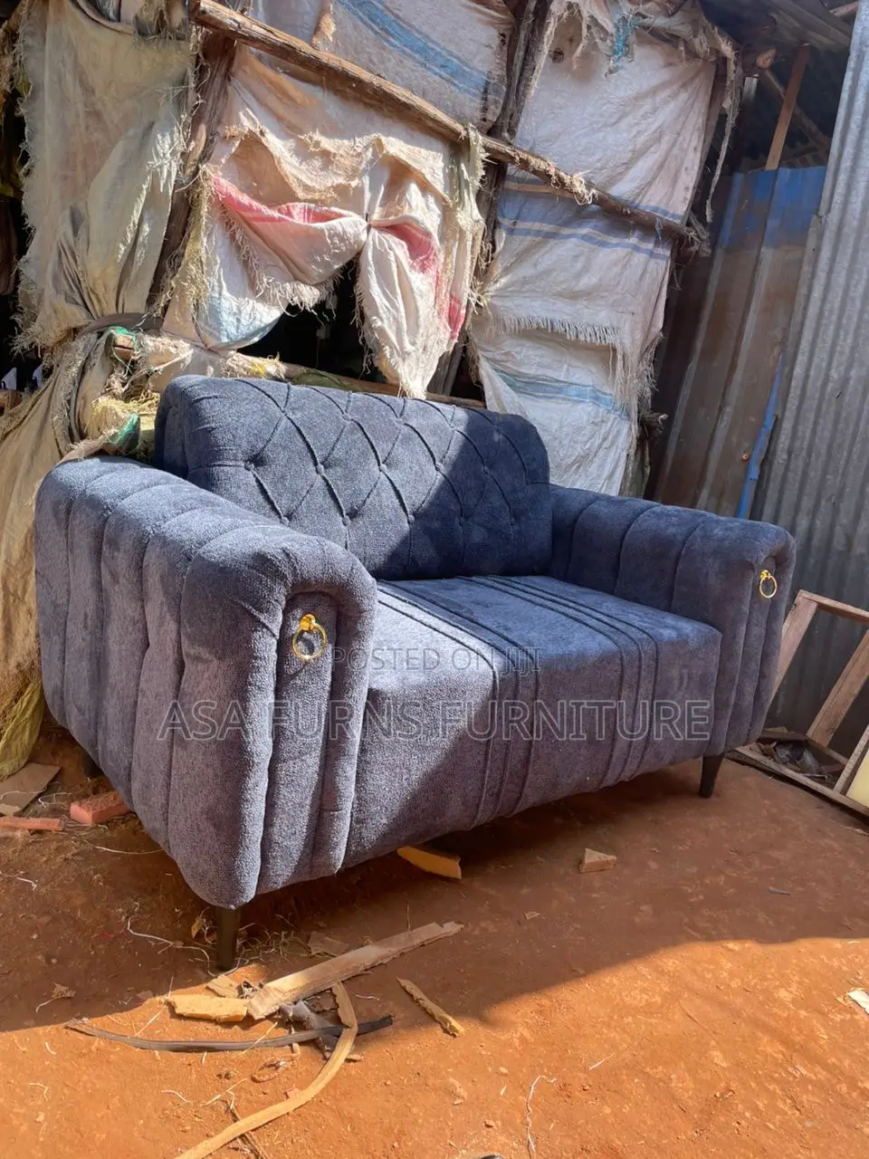 2 Seater Chesterfield Sofa Set