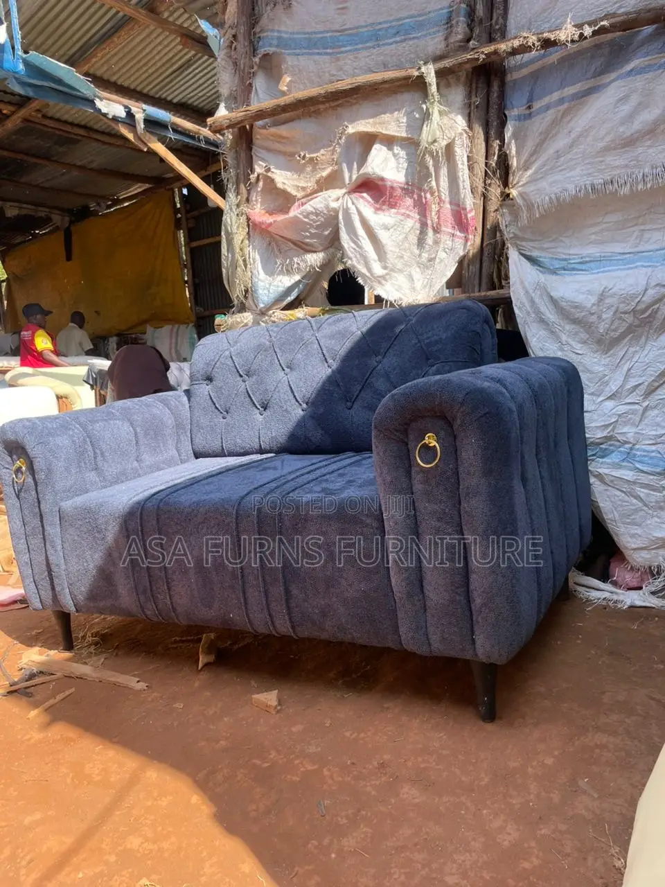 2 Seater Chesterfield Sofa Set