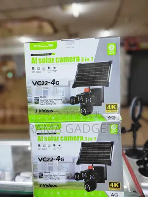 Calus Vc22-4g Ai Solar Camera,