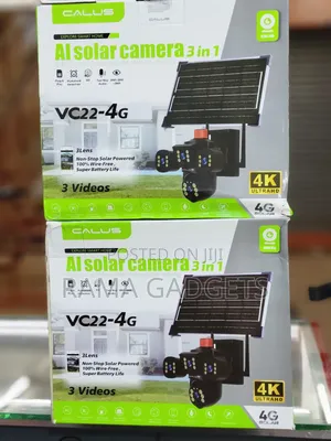 Calus Vc22-4g Ai Solar Camera,