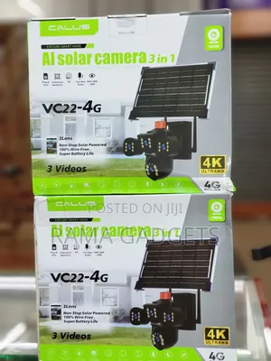 Calus Vc22-4g Ai Solar Camera,